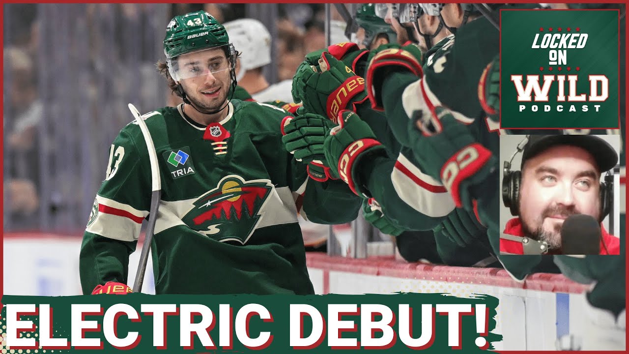ELECTRIC: Quinn Hughes Leads Minnesota Wild to DOMINANCE, Brock Faber Pairing Shows Immediate Spark!