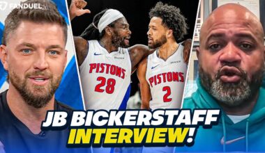 J.B. Bickerstaff on Cade Cunningham for MVP, Isaiah Stewart BEST Rim Protector & Bobby Portis Scrum!