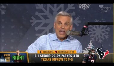 THE HERD | Colin Cowherd WAS RIGHT, C.J. Stroud Is A FRANCHISE QB With Houston Texans | NFL