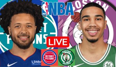 LIVE: DETROIT PISTONS vs BOSTON CELTICS | NBA | PLAY BY PLAY | SCOREBOARD