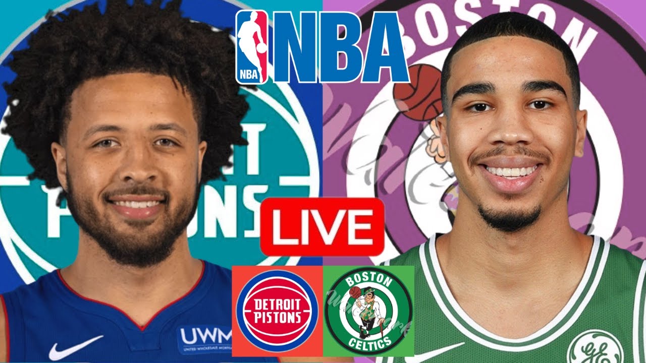 LIVE: DETROIT PISTONS vs BOSTON CELTICS | NBA | PLAY BY PLAY | SCOREBOARD
