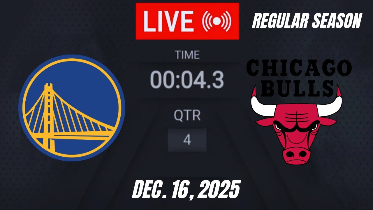 NBA LIVE! Golden State Warriors vs Chicago Bulls | December 16, 2025 | Warriors vs Bulls 2K