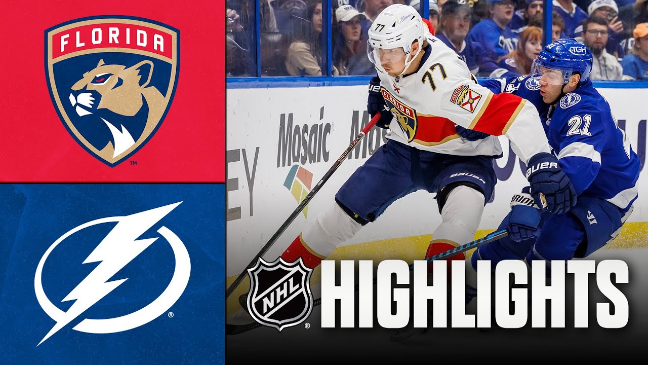 Panthers vs. Lightning | NHL Highlights | December 15, 2025