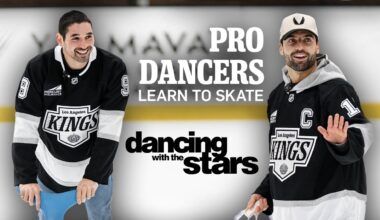 Learning to Skate with Dancing With the Stars Pros 🤣 | Jan Ravnik & Alan Bersten