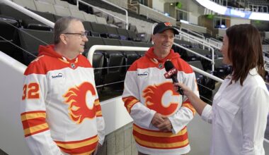 The Flames Goalie Dads