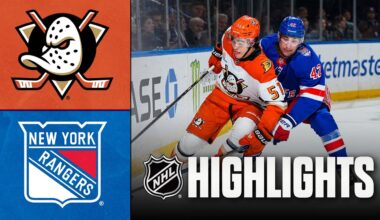 Ducks vs. Rangers | NHL Highlights | December 15, 2025