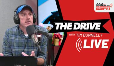 The Drive / Tim Donnelly LIVE 12/15/25 | Carolina Panthers | Carolina Hurricanes