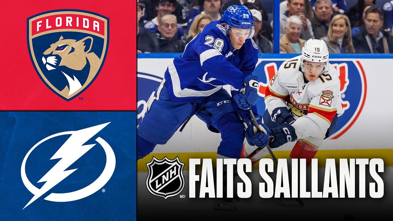 Panthers vs Lightning | 15/12/25 | Faits saillants