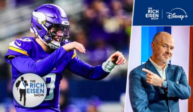 Michigan Alum Rich Eisen Reacts to JJ McCarthy’s 3-TD Night in Vikings’ SNF Win vs Cowboys