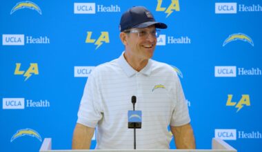 Harbaugh On Sweeping Kansas City Chiefs | LA Chargers