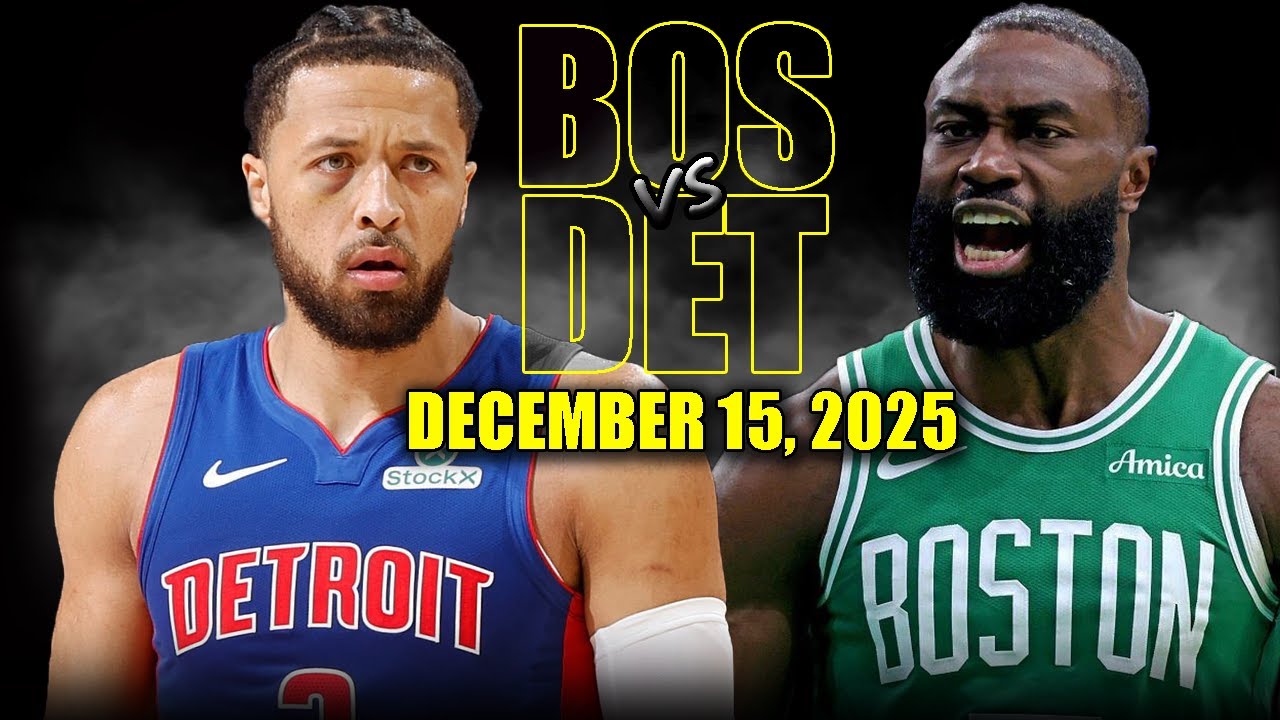 Boston Celtics vs Detroit Pistons Full Game Highlights – December 15, 2025 | NBA Season