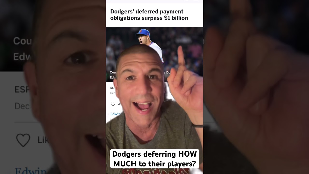 How INSANE That The Dodgers Are Deferring Over A BILLION DOLLARS TO Their Players?