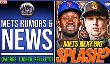 Latest Mets News & Rumors | Mets Trade And Free Agent Talks | Padres, Tucker, Mets Trade Chips Etc