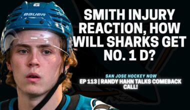 Smith Injury Reaction, How Will Sharks Get No. 1 D? | EP 113 Randy Hahn Talks Comeback Call!