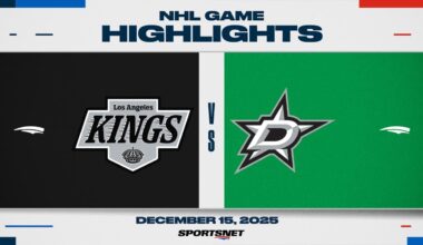 NHL Highlights | Kings vs. Stars - December 15, 2025