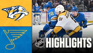 Predators vs. Blues | NHL Highlights | December 15, 2025