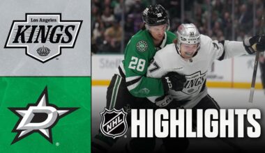 Kings vs. Stars | NHL Highlights | December 15, 2025