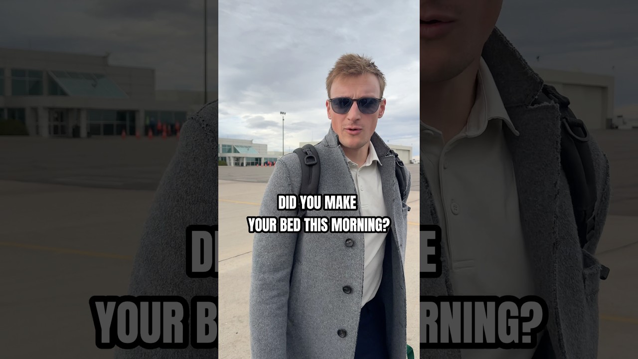 Did they make their bed 🛏️