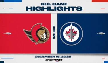 NHL Highlights | Senators vs. Jets - December 15, 2025