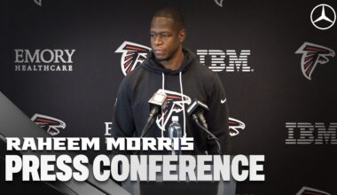Head Coach Raheem Morris Week 16 Media Availability | Monday, December 15th | Press Conference