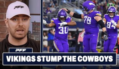 Minnesota Vikings vs. Dallas Cowboys Review | PFF Grade Release Show