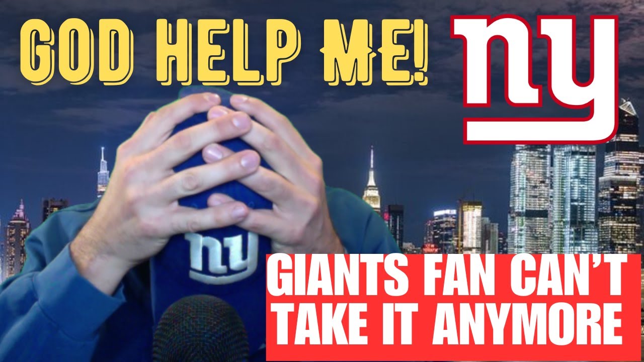 This New York Giants Fan Can't Take it Anymore!