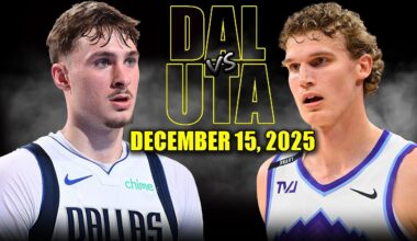 Dallas Mavericks vs Utah Jazz Full Game Highlights – December 15, 2025 | NBA Season