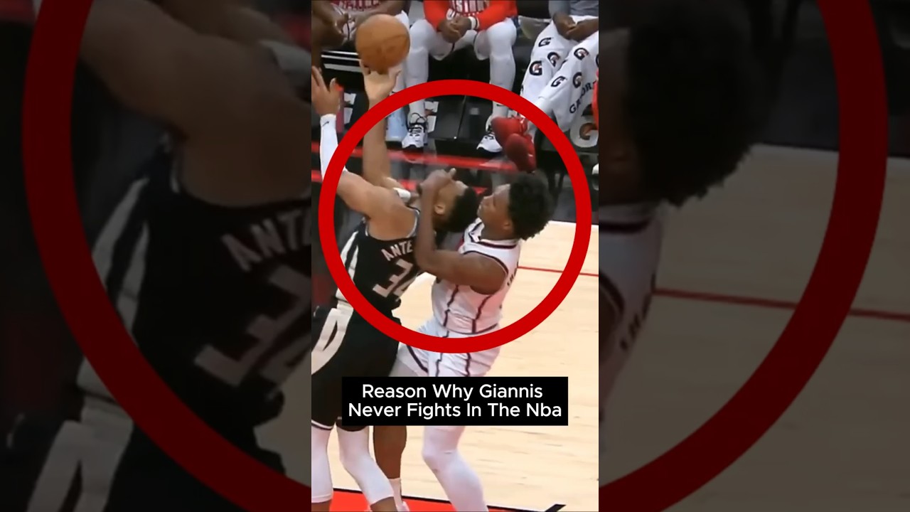 Giannis never fought back because of this #giannisantetokounmpo #giannis #greekfreak #bucks