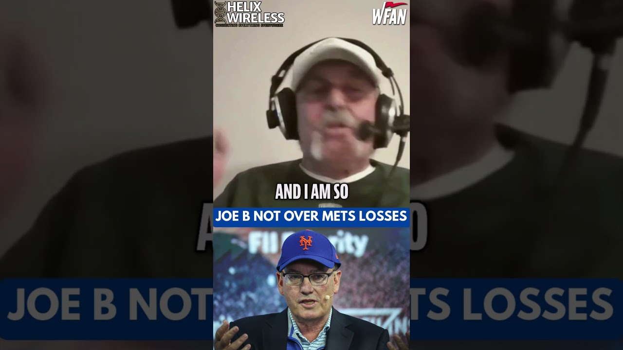 "We're like the Pittsburgh Pirates!" Joe B is still not over the Mets offseason so far 😂