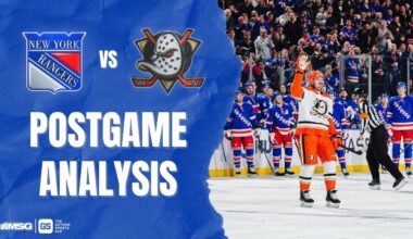 Ducks Defeat Rangers In Kreider & Trouba Garden Return | New York Rangers