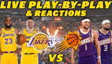 Los Angeles Lakers vs Phoenix Suns | Live Play-By-Play & Reactions