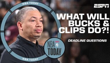 Trade deadline BIG QUESTIONS: What's Giannis' future with Bucks? What will Clippers do?! | NBA Today