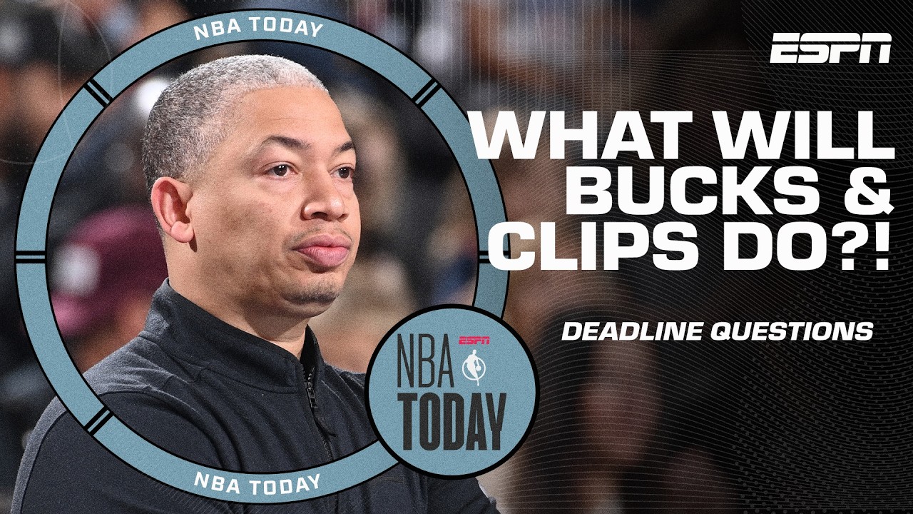 Trade deadline BIG QUESTIONS: What's Giannis' future with Bucks? What will Clippers do?! | NBA Today