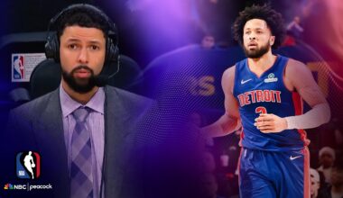 Detroit Pistons displaying ‘full confidence’ commanding Eastern Conference | NBA on NBC