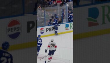 A first for Cro!  #hockey #gobolts #hockeyplayer #nhl #sports #tampabaylightninghockey