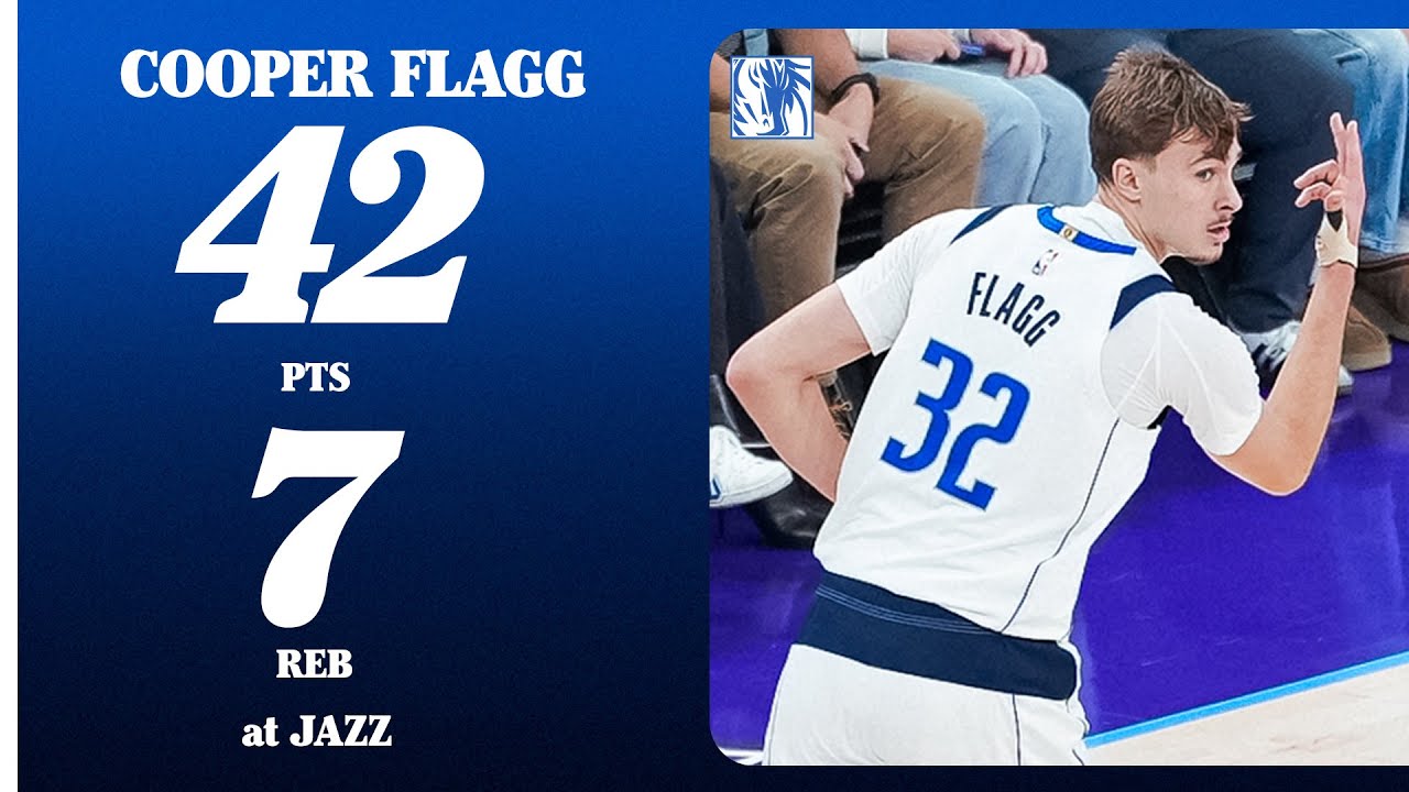 Cooper Flagg (42 Points) at Utah Jazz | December 15, 2025