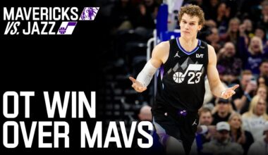 LAURI and KEY combine for 70 in OT WIN over MAVERICKS 🔥 | Utah Jazz