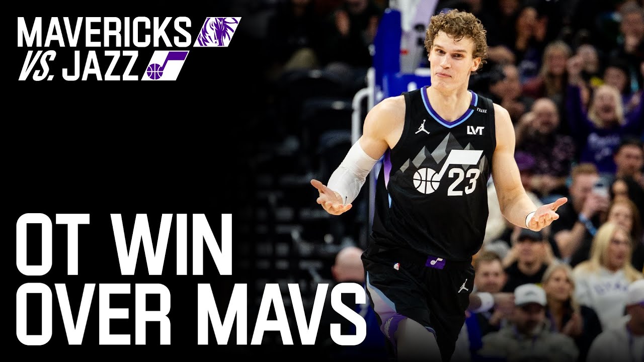LAURI and KEY combine for 70 in OT WIN over MAVERICKS 🔥 | Utah Jazz