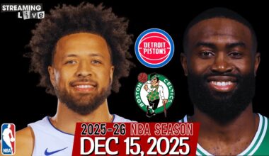 (LIVE) Cade Cunningham vs Jaylen Brown | Detroit Pistons vs Boston Celtics NBA Live Stream