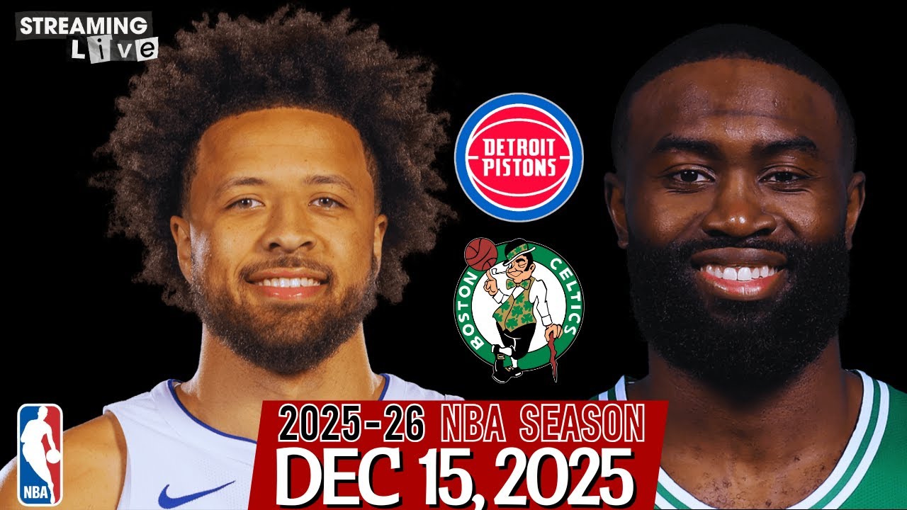 (LIVE) Cade Cunningham vs Jaylen Brown | Detroit Pistons vs Boston Celtics NBA Live Stream