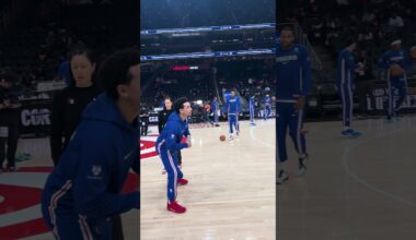 12-14-25 Philadelphia 76ers Pregame Warmups
