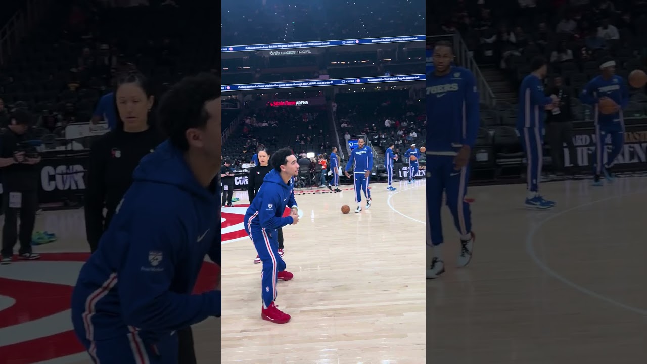 12-14-25 Philadelphia 76ers Pregame Warmups