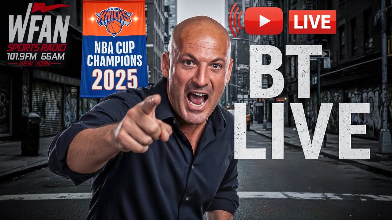 BT LIVE: Knicks Chase the Cup, Giants, Jets & Hot Stove!