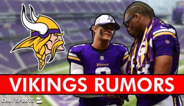 LATEST Vikings Rumors On J.J. McCarthy & Justin Jefferson