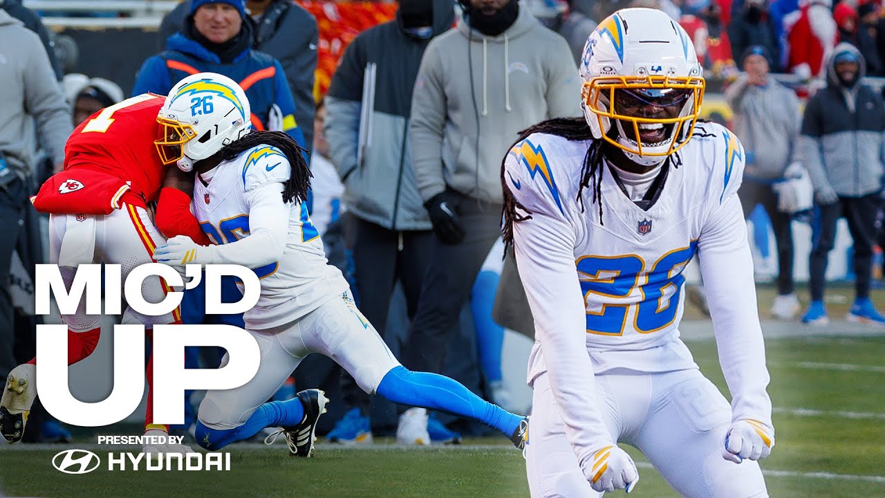 Mic'd Up: Donte Jackson Reacts To Sweeping Chiefs | LA Chargers
