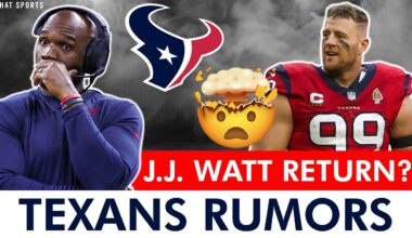 🤯 INSANE TEXANS RUMORS: J.J. Watt Considering Return + Why Jimmie Ward Is Still Out
