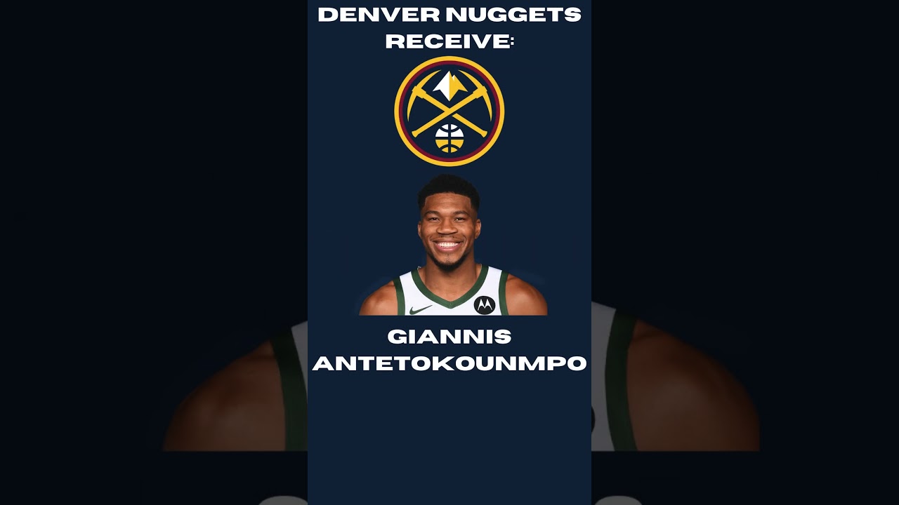 TRADING Giannis Antetokounmpo To The Denver Nuggets! #nba #basketball #viral
