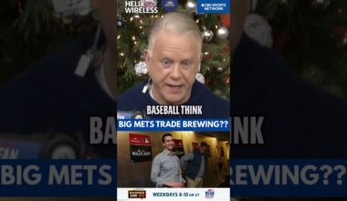 Boomer wonders if the Mets are brewing up a big trade...