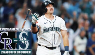 FULL GAME: Cal Raleigh caps off an IMPRESSIVE 2025 season with HRs 59 AND 60! (Rockies vs. Mariners)