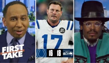 FIRST TAKE | NFL World owe Colts an apology! - Stephen A. on Philip Rivers' performance vs. Seahawks